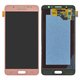 Дисплей для Samsung J510 Galaxy J5 (2016), рожевий, без рамки, Original, сервісне опаковання, #GH97-19466D