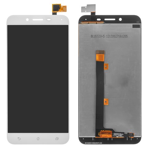 Дисплей для Asus Zenfone 3 Max ZC553KL  5.5", білий, без рамки, Original PRC 
