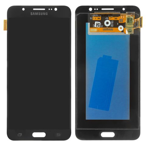 Дисплей для Samsung J710 Galaxy J7 2016 , чорний, без рамки, Original, сервісне опаковання, #GH97 18855B GH97 18931B