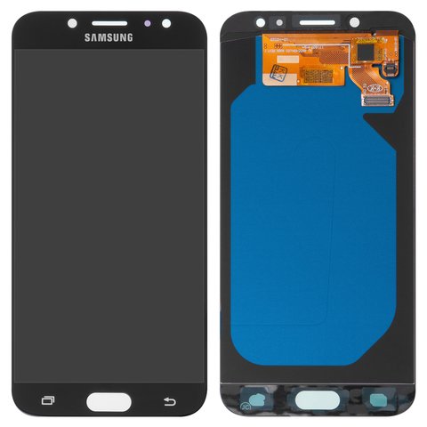 Дисплей для Samsung J730 Galaxy J7 2017 , чорний, без рамки, High Copy, OLED 
