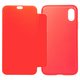 Чохол Baseus для iPhone X, червоний, матовий, книжка, силікон, пластик, #WIAPIPHX-TS09
