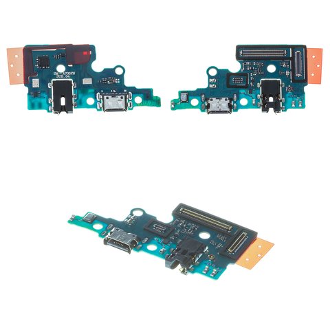 Шлейф для Samsung A705F DS Galaxy A70, коннектора зарядки, с микрофоном, Original PRC , плата зарядки