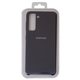 Чохол для Samsung G991 Galaxy S21 5G, чорний, синій, Original Soft Case, силікон, dark blue (08)