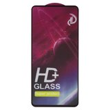 Защитное стекло для Samsung A725 Galaxy A72, A726 Galaxy A72 5G, совместимо с чехлом, Full Glue, черный