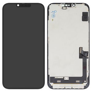 Дисплей для iPhone 14 Plus, черный, с рамкой, Original PRC , NEW