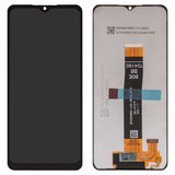 Дисплей для Samsung A127 Galaxy A12 Nacho, чорний, без рамки, (Box) BV065WBM-L0A-8K02_R0.0/HL6127JX-L0A-8K02_R0.0