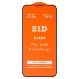 Защитное стекло для Apple iPhone 11 Pro, iPhone X, iPhone XS, совместимо с чехлом, Full Glue, (без упаковки), черный