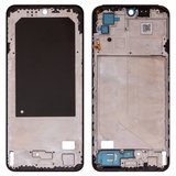 Рамка крепления дисплея для Xiaomi Poco M5s, Redmi Note 10, Redmi Note 10S, черная, с разборки