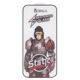 Защитное стекло Gorilla для Apple iPhone 15 Pro, совместимо с чехлом, Full Glue, Anti-Static, черный