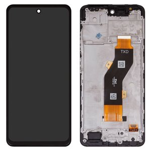 Дисплей для Infinix Hot 40i X6528B , чорний, з рамкою, Original PRC , TXDI660QCEPX 53