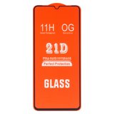 Защитное стекло для Xiaomi Poco C65, Redmi 13C, Redmi 13C 5G, совместимо с чехлом, Full Glue, (без упаковки), черный