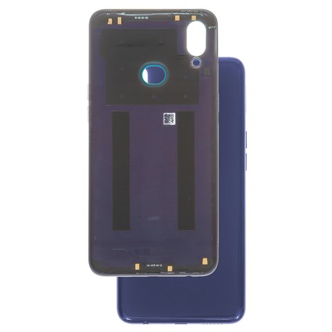 Panel trasero de carcasa puede usarse con Samsung A107F DS Galaxy A10s, azul, con botones laterales
