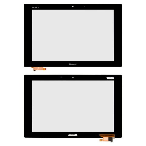 Touchscreen compatible with Sony Xperia Tablet Z2, black, type 1  #54.20015.574