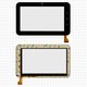 Touchscreen compatible with China-Tablet PC 7", (black, 190 mm, 30 pin, 116 mm, capacitive, 7") #CZY6162-A-FPC/TYF1060 20121228-V3