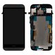 LCD compatible with HTC One M8, (black)
