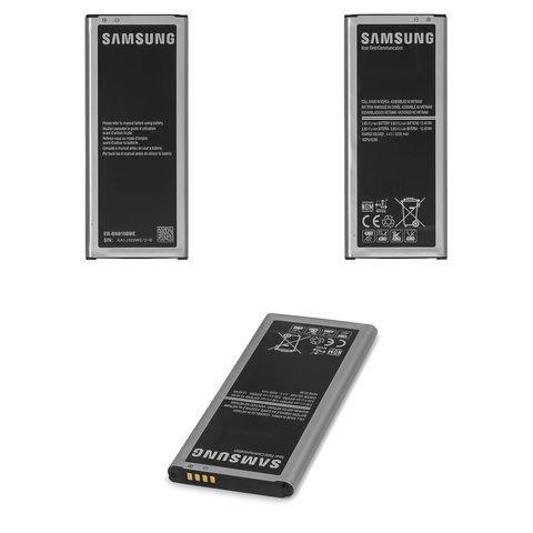 Battery EB BN910BB compatible with Samsung N910F Galaxy Note 4, N910H Galaxy Note 4, Li ion, 3.85 V, 3220 mAh, Original PRC  