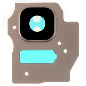 Camera Lens compatible with Samsung G955F Galaxy S8 Plus, G955FD Galaxy S8 Plus, golden, maple gold 