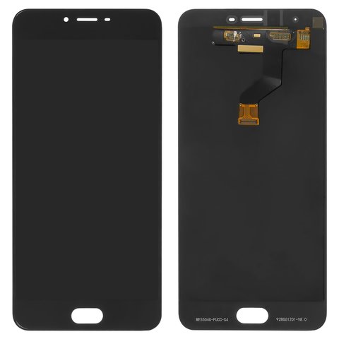 LCD compatible with Meizu M3x, black, without frame, Original PRC  