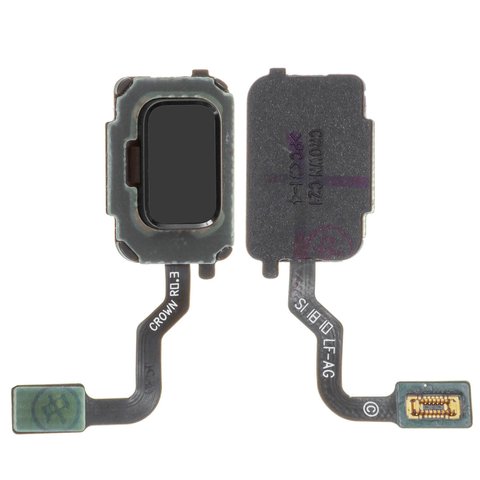 Cable flex puede usarse con Samsung N960 Galaxy Note 9, para escaner de huellas dactilares, negro, midnight black
