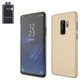 Case Nillkin Super Frosted Shield compatible with Samsung G965 Galaxy S9 Plus, (golden, with support, matt, plastic) #6902048153790