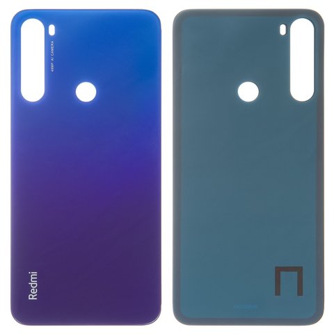 Housing Back Cover compatible with Xiaomi Redmi Note 8T, dark blue, M1908C3XG 