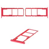 SIM Card Holder compatible with Samsung A025F/DS Galaxy A02s, (red)