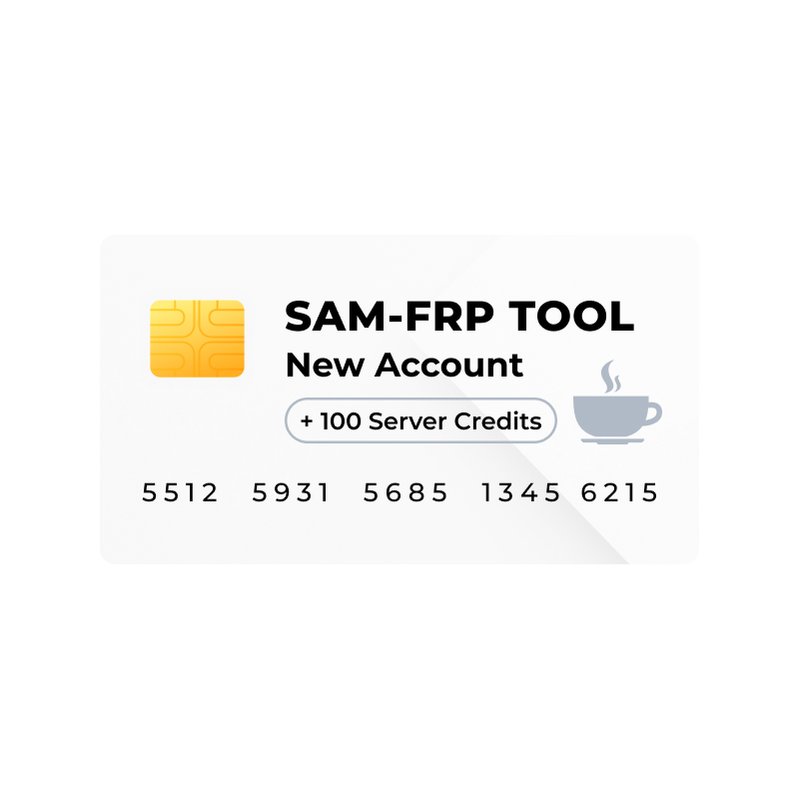 Sam-FRPTool-NewAccountwith100ServerCredits