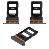 SIM Card Holder compatible with Xiaomi 12 Pro, (black, gray)