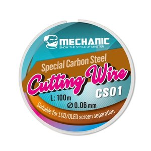 Glass Separator Wire Mechanic CS01, 0.06 mm, 100 m 