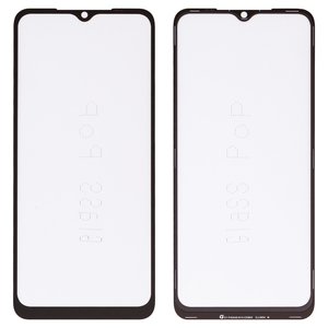 Стекло корпуса G+OCA PRO для Xiaomi Poco C50, Poco C51, Redmi A1, Redmi A1 Plus, Redmi A2, Redmi A2 Plus, с OCA пленкой, черное