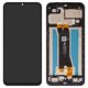 Pantalla LCD puede usarse con ZTE Blade A35, Blade A55, negro, con marco, Original (PRC), JTD068037X0-FPCA_A, FPC-T67PTS13V3F, LM5C4180F0-B1