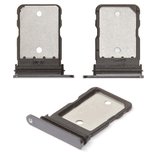 SIM Card Holder compatible with Google Pixel 7, (black, obsidian)