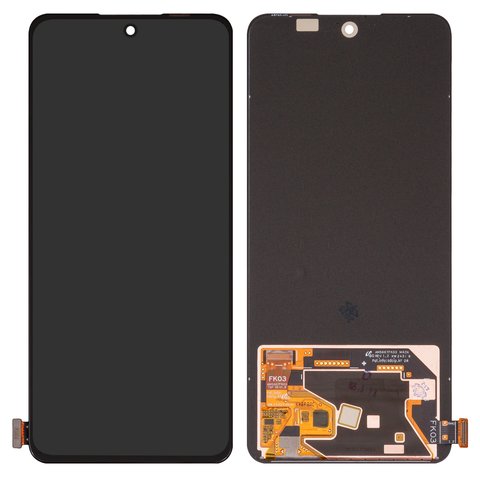 LCD compatible with Realme 12 4G, 12 Plus, 13 4G, 14 5G, 14T 5G RMX5078 , P3, black, without frame, Original PRC , RMX3871, RMX3867 