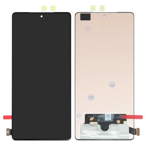 Pantalla LCD puede usarse con Infinix Camon 40 CM5 , negro, sin marco, Original PRC 