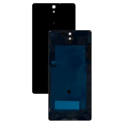 Housing Back Cover compatible with Sony E5533 Xperia C5 Ultra Dual, E5563 Xperia C5 Ultra Dual, black 