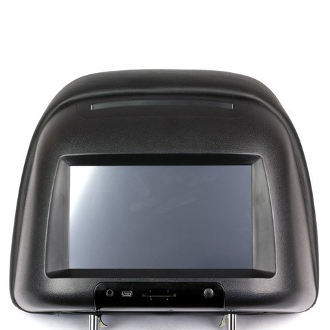 7" Car Headrest Touchscreen Monitor with DVD Player