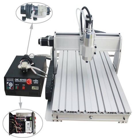 3 axis CNC Router Engraver ChinaCNCzone 6040 800 W 
