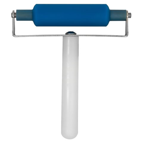 Rubber Roller, with handle, 64 mm 