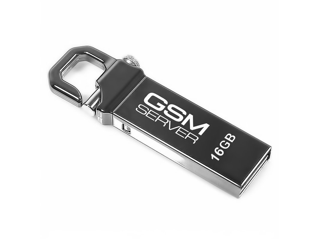 16GB USB Drive with GsmServer Logo - GsmServer