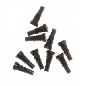 Screw compatible with iPhone 8, iPhone 8 Plus, iPhone SE 2020, iPhone SE 2022, black, 10 pcs., external 