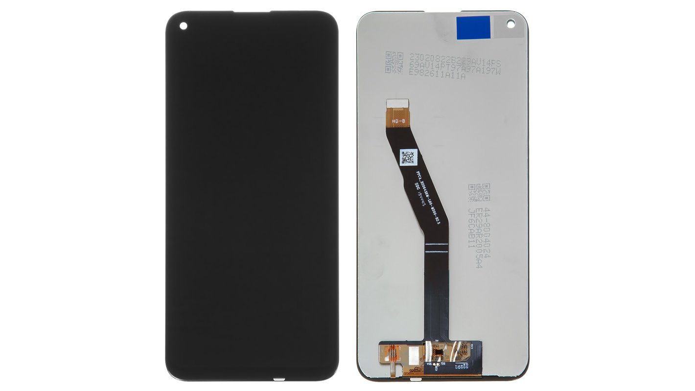 LCD compatible with Huawei P40 Lite E, Y7p, (black, without frame