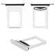 SIM Card Holder compatible with iPhone 12, (white, double SIM)