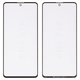 Housing Glass G+OCA PRO compatible with Samsung A516F Galaxy A51 5G, (with OCA film, black)