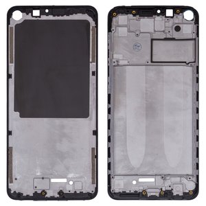 LCD Binding Frame compatible with Xiaomi Redmi 10X 4G, Redmi Note 9, black, refurbished 