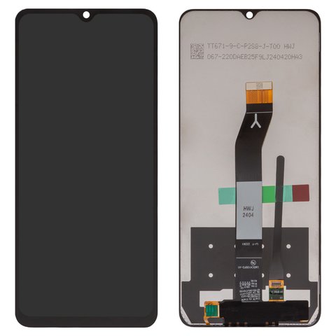 LCD compatible with Xiaomi Poco C61, Redmi A3, Redmi A3x, black, without frame, Box , 23129RN51X, 23129RN51H, 2312BPC51H