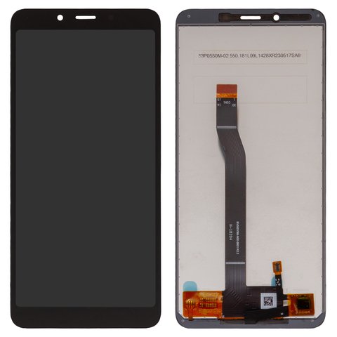 LCD compatible with Xiaomi Redmi 6, Redmi 6A, black, without frame, Box  M1804C3DG, M1804C3DH, M1804C3DI, M1804C3CG, M1804C3CH, M1804C3CI 