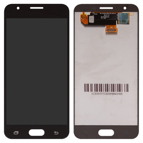 LCD compatible with Samsung G570F DS Galaxy J5 Prime, black, without logo, without frame, Copy 