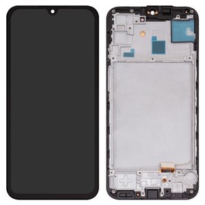 Дисплей для Samsung A155 Galaxy A15, A156 Galaxy A15 5G, черный, с рамкой, High Copy, OLED 
