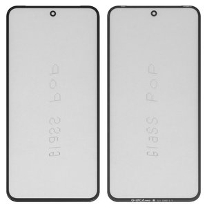 Housing Glass G+OCA PRO compatible with Google Pixel 8, with OCA film, black 