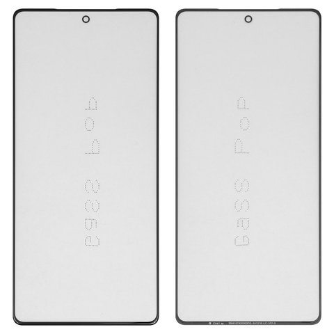 Стекло корпуса G+OCA PRO для Infinix GT 20 Pro X6871 , Note 40 X6853 , с OCA пленкой, черное